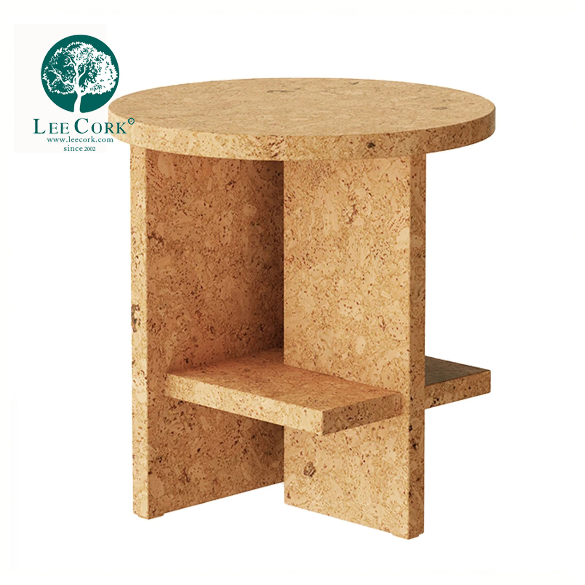 Cork side table